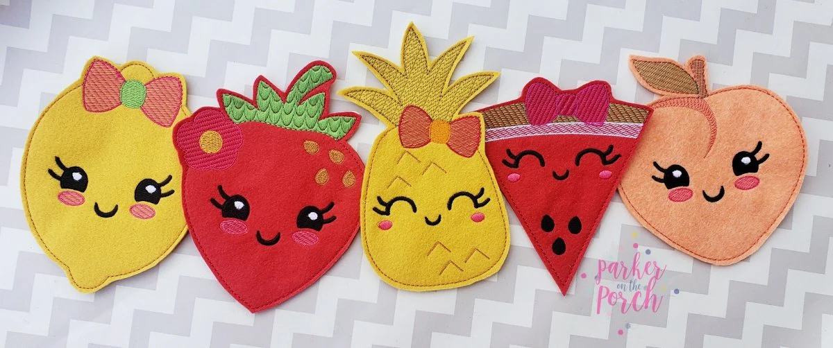 Digital Download- Summer Fruits Collection- Fruit Banner Bundle