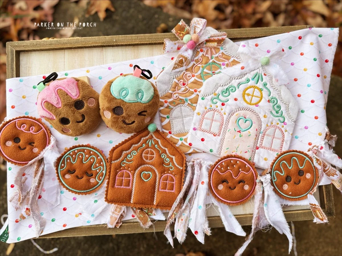 Digital Download - Gingerbread Puff Banner - Image 2