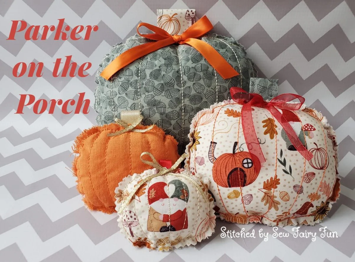 Digital Download- Give Thanks Collection- Shabby Pumpkin Stuffie - Image 4