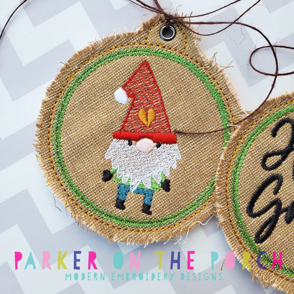 Digital Download- Gnome Holiday Ornaments 2020 - Image 4