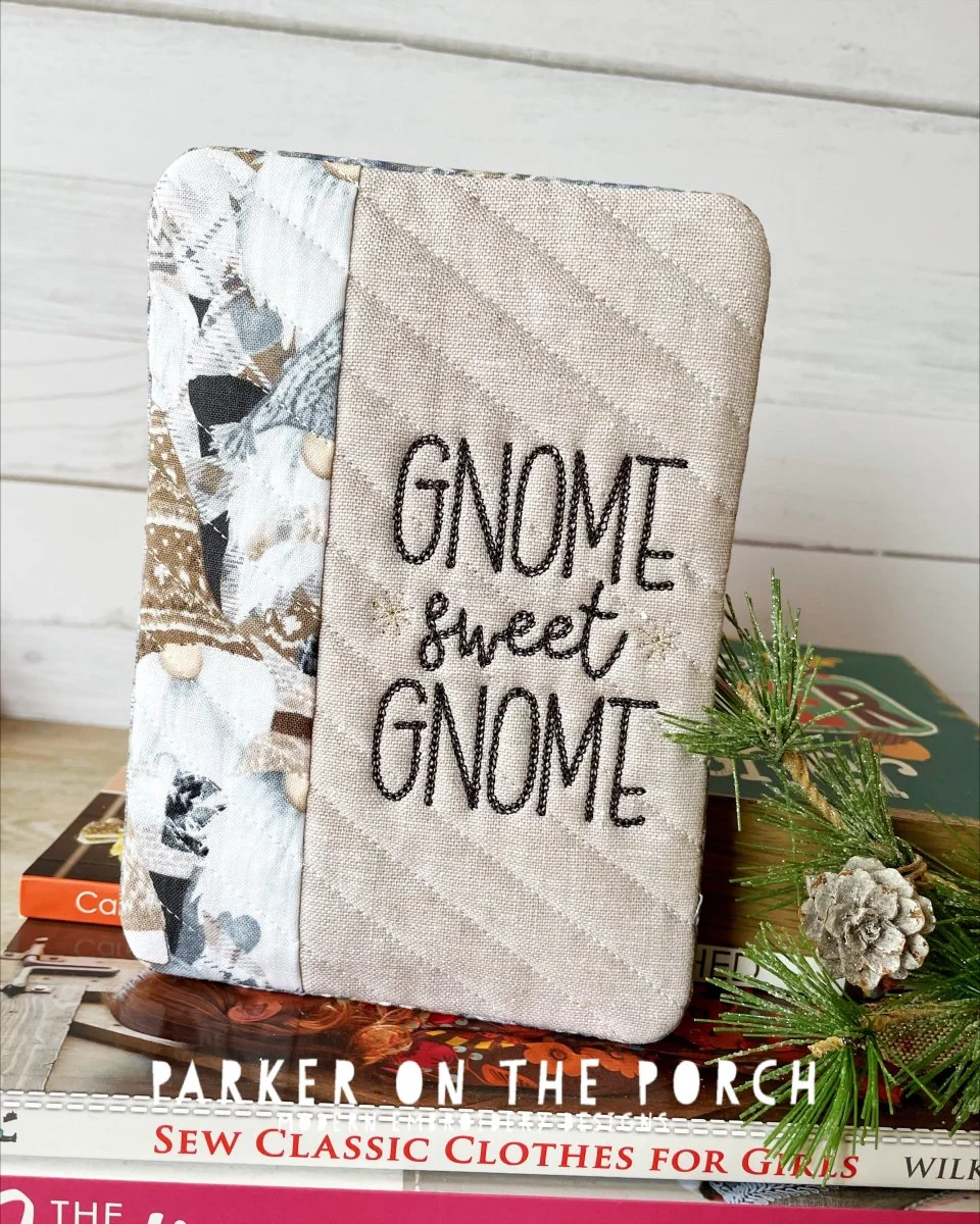 Digital Download - Gnome Sweet Gnome Collection - Mug Rug - Gnome Sweet Gnome - Image 2