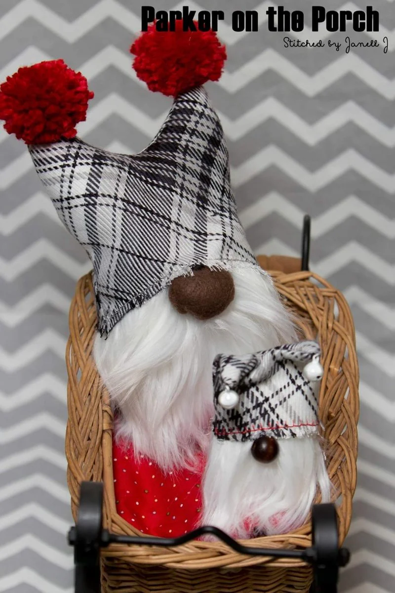 Digital Download- Gnome Wreath Stuffie - Image 7