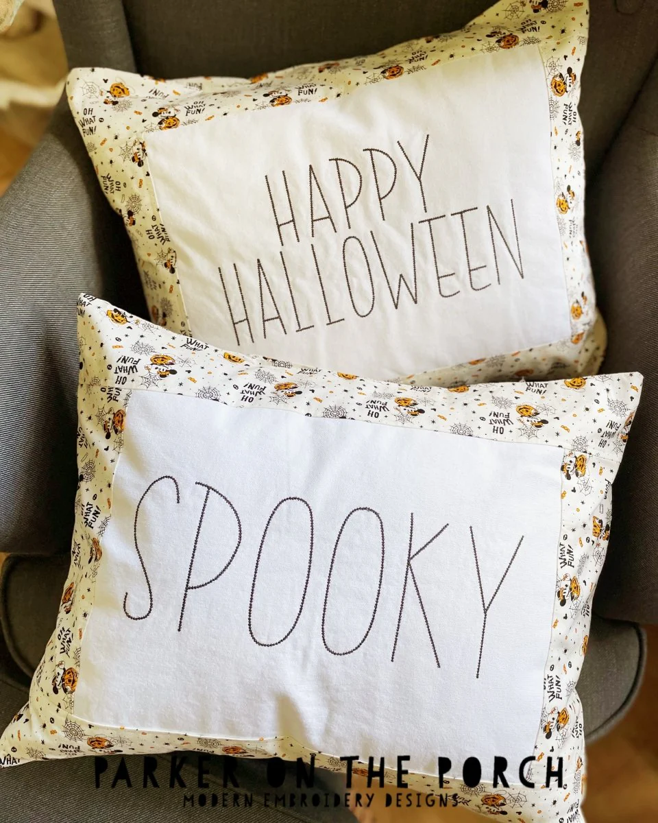 Digital Download- Halloween Lettering Embroidery Fill