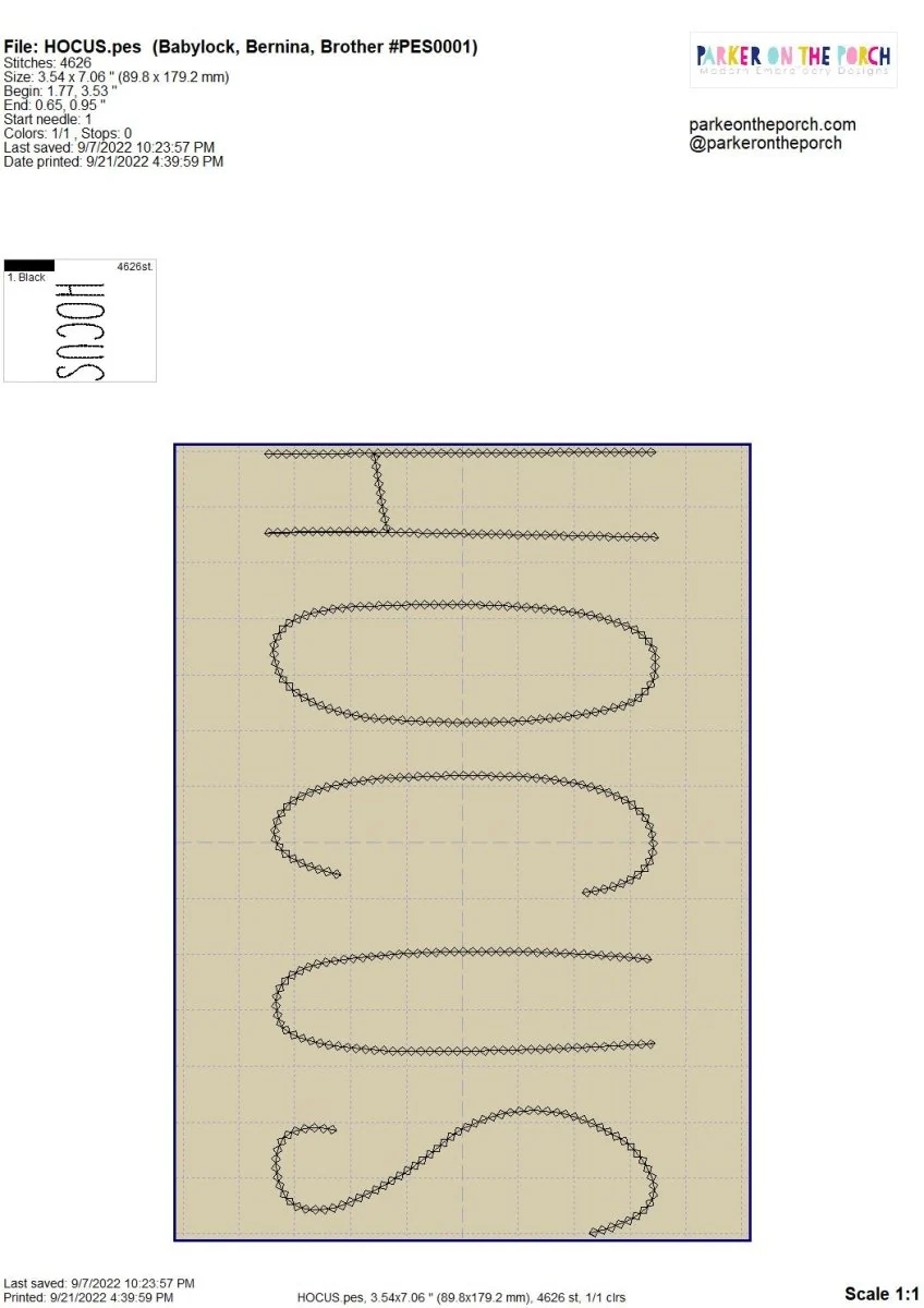 Digital Download- Halloween Lettering Embroidery Fill - Image 6