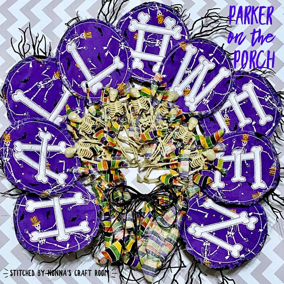 Digital Download- Halloween Vibes Collection- Halloween Bone Banner Set - Image 6
