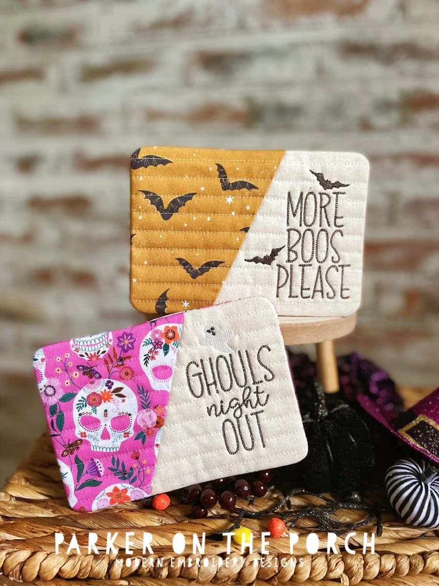 Digital Download - Halloween Vibes Collection - Mug Rug BUNDLE - Image 3