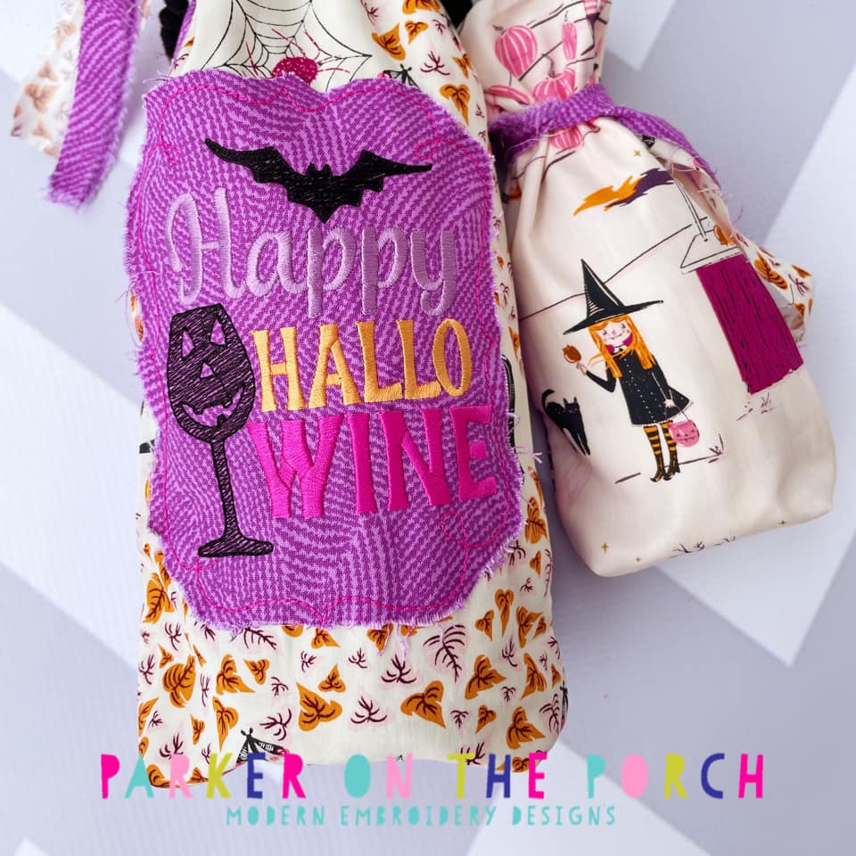 Digital Download- Hallowine Gift Bag - Image 2