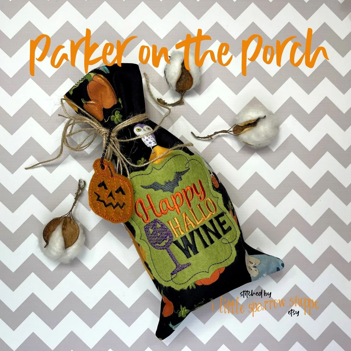 Digital Download- Hallowine Gift Bag - Image 3