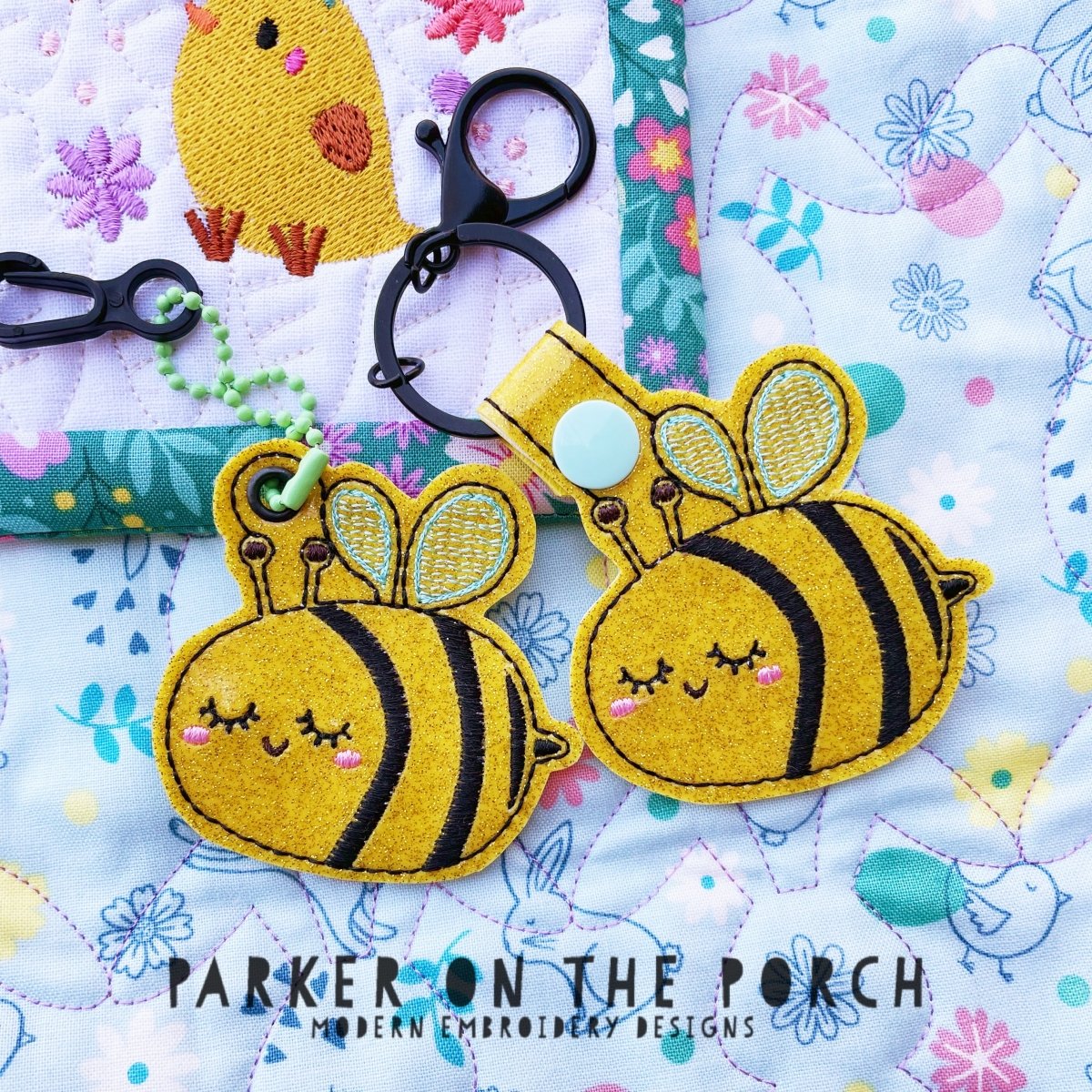 Digital Download- Happy Bee Snaptab and Charm Set