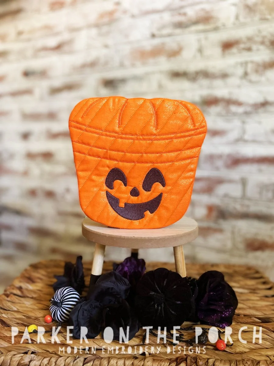 Digital Download- Happy Halloween Pail Mug Rug- BUNDLE - Image 3