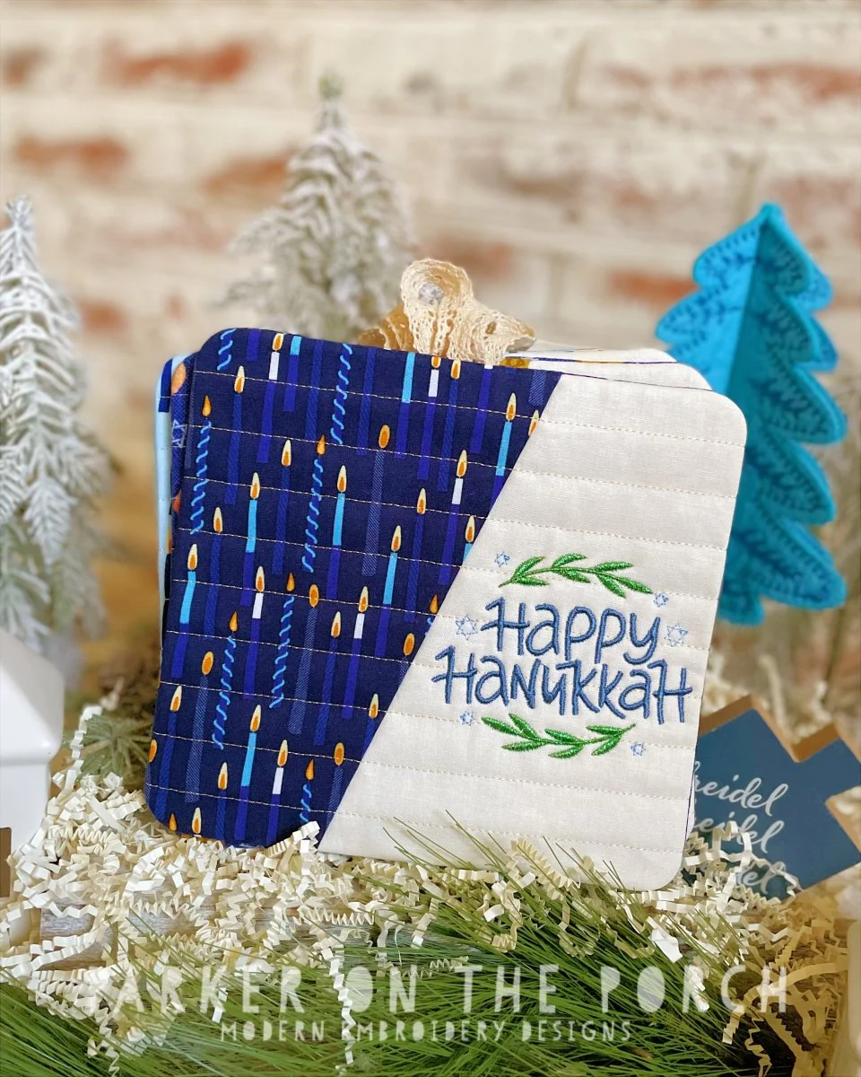 Digital Download - Happy Hanukkah Collection- HOT PAD - BUNDLE - Image 4