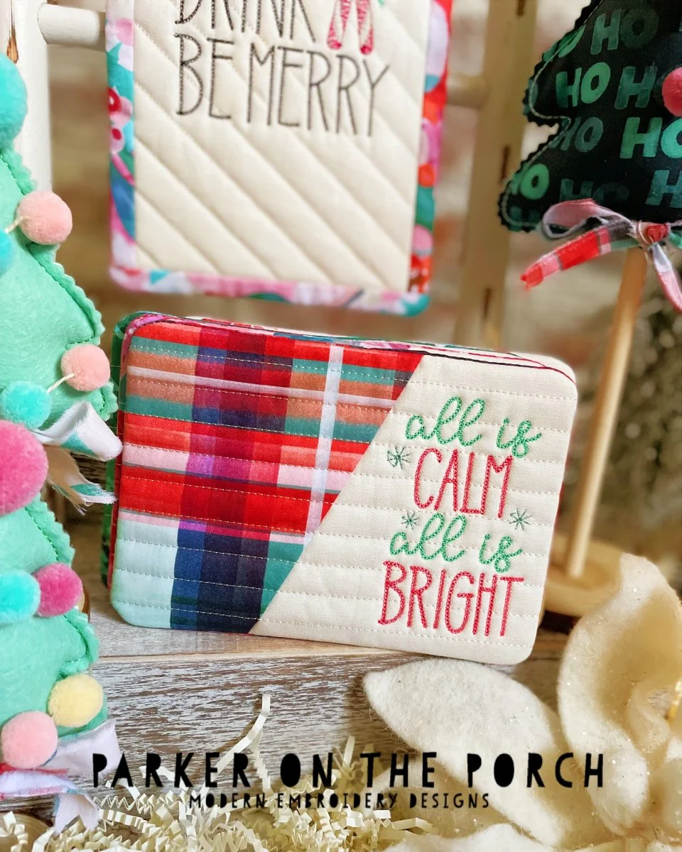 Digital Download - Happy Holidays Collection - Mug Rug - BUNDLE - Image 4