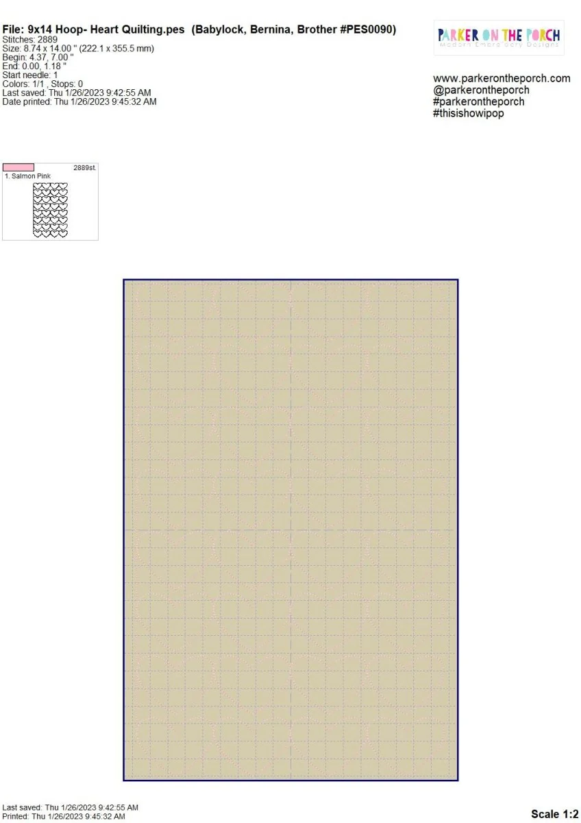 Digital Download- I Love Coffee Collection- Heart Quilting - Image 8