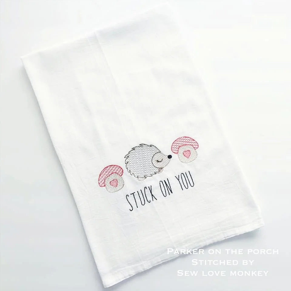 Digital Download- Hedgehog - Embroidery Fill