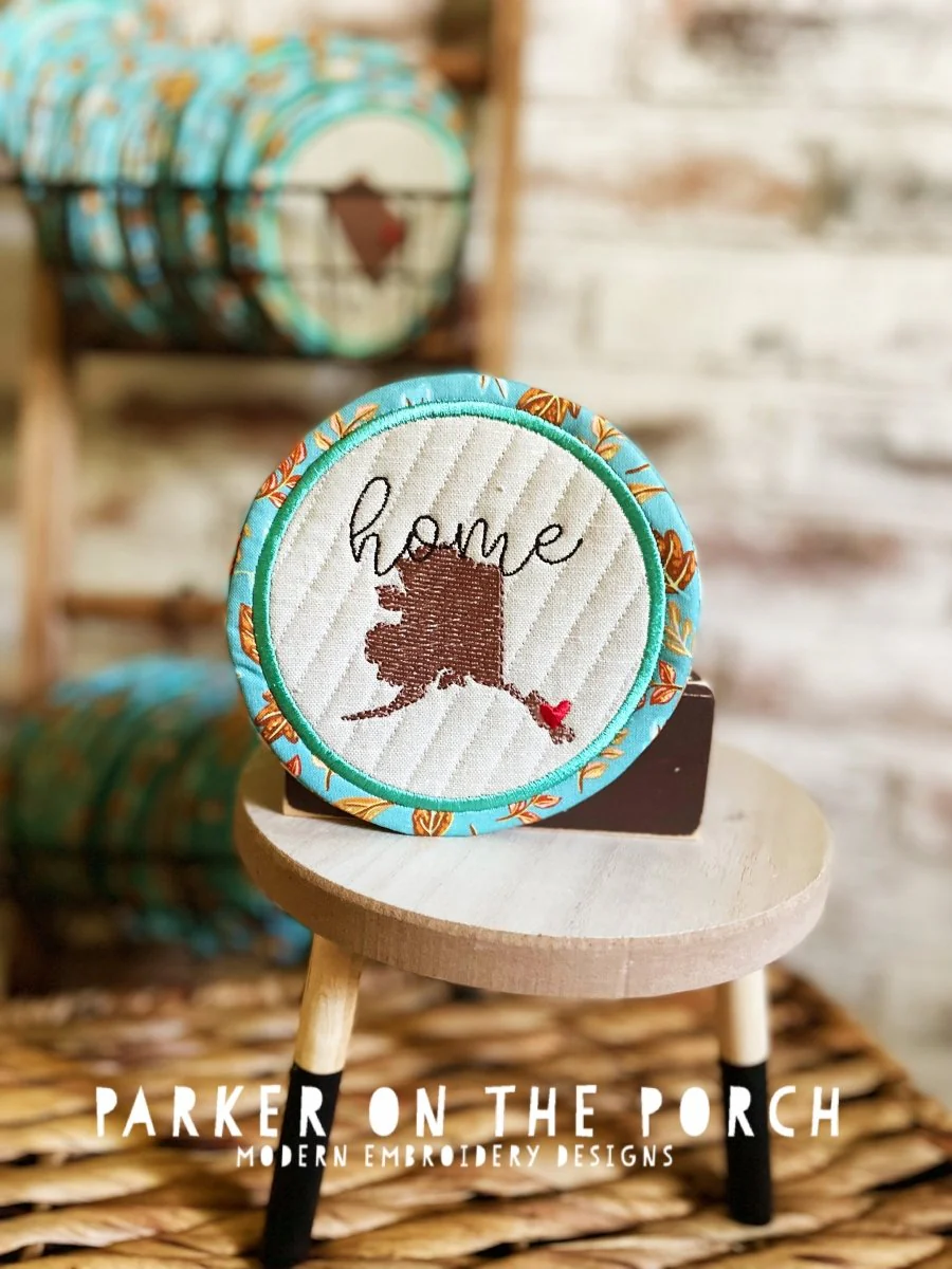 Digital Download - Home State Coaster- Alaska