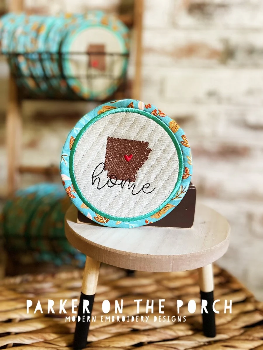 Digital Download - Home State Coaster- Arkansas