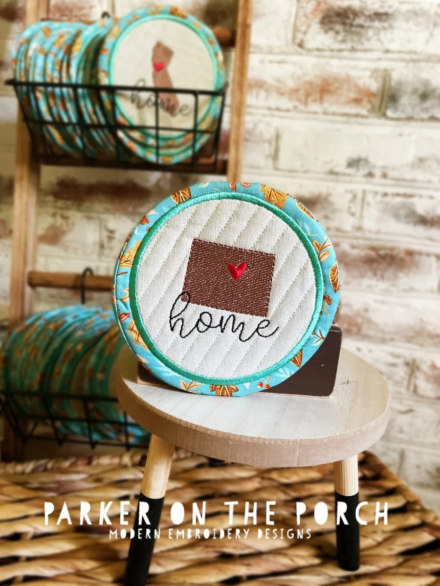 Digital Download - Home State Coaster- Colorado
