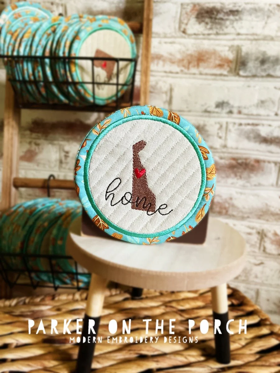 Digital Download - Home State Coaster- Delaware