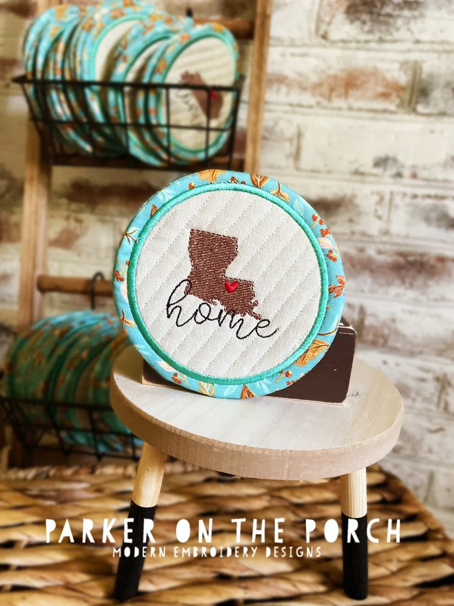 Digital Download - Home State Coaster- Louisiana