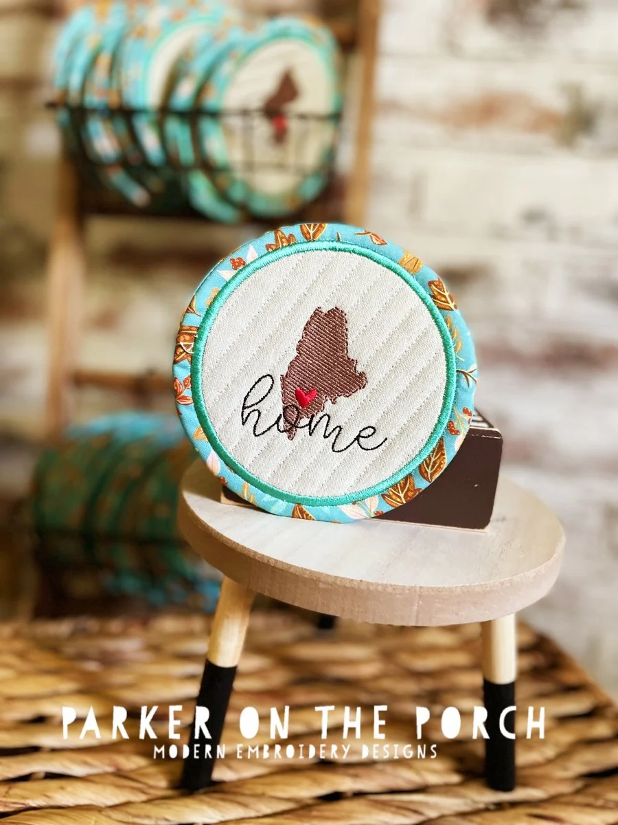 Digital Download - Home State Coaster- Maine