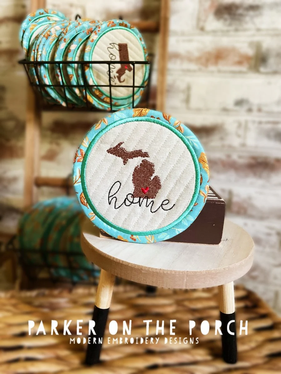 Digital Download - Home State Coaster- Michigan
