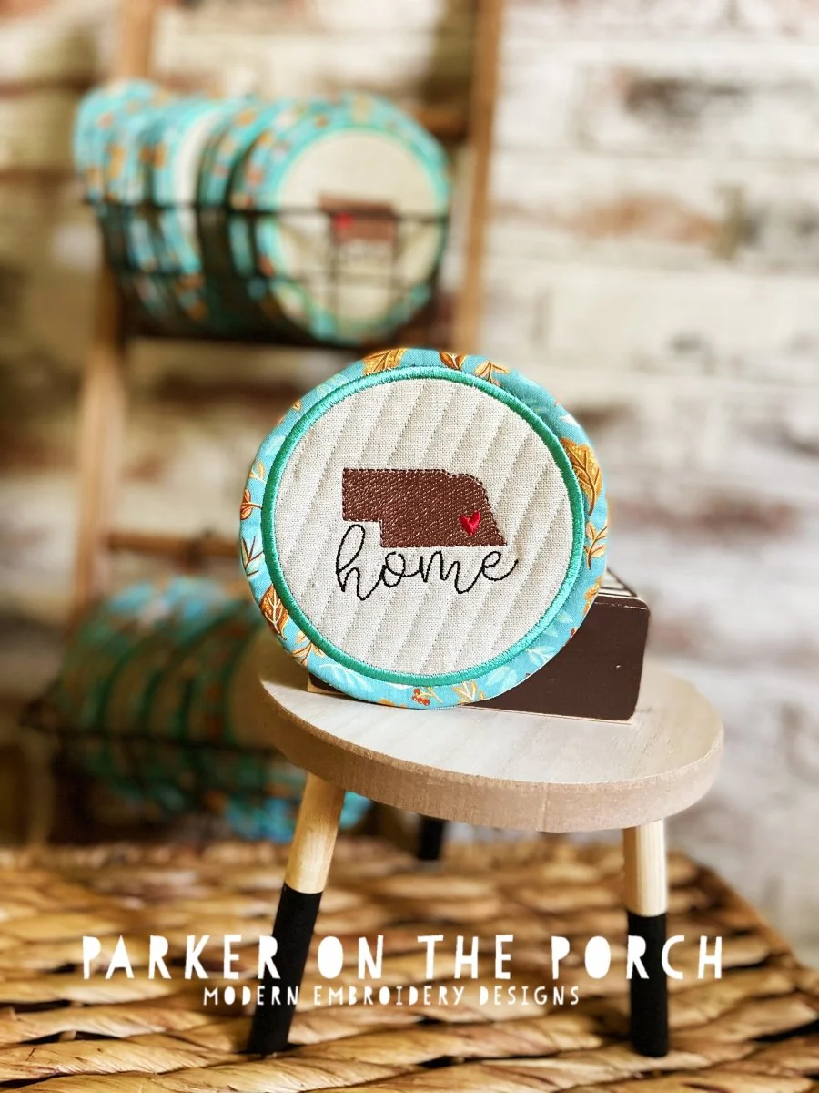 Digital Download - Home State Coaster- Nebraska