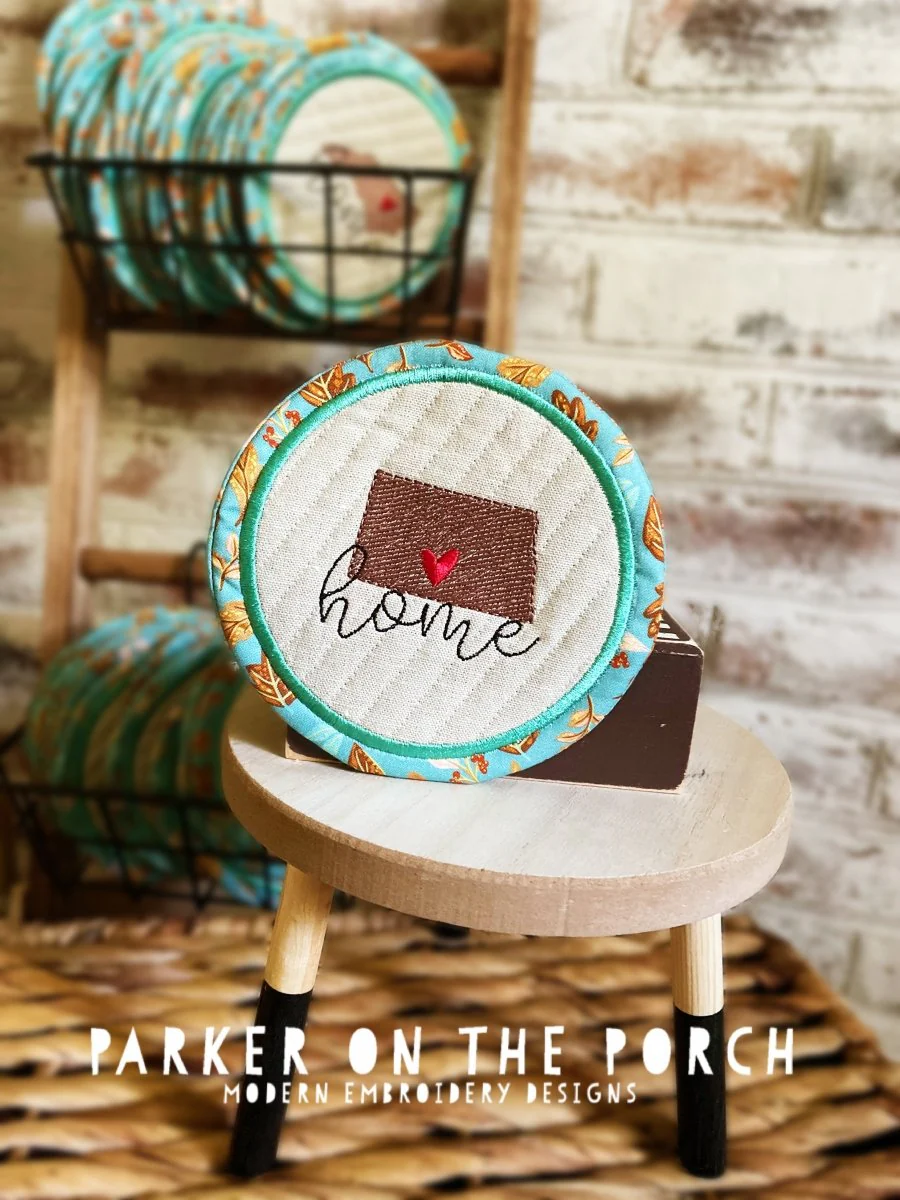 Digital Download - Home State Coaster- North Dakota