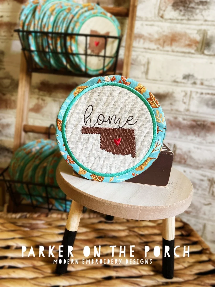Digital Download - Home State Coaster- Oklahoma
