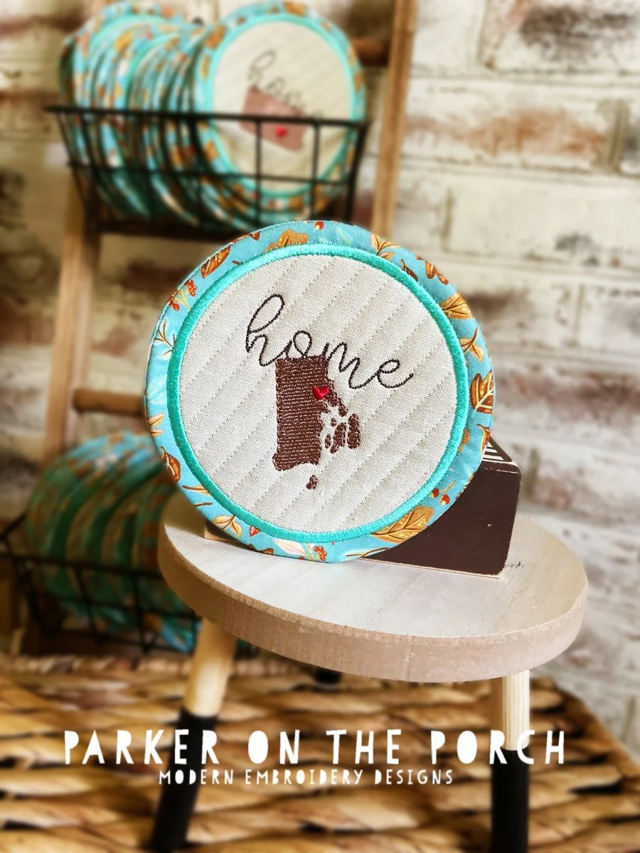 Digital Download - Home State Coaster- Rhode Island