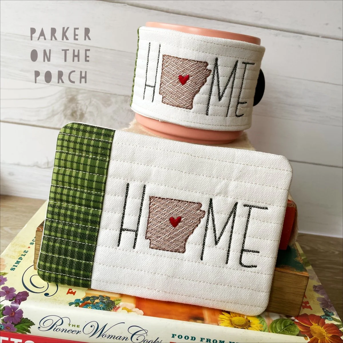 Digital Download - Home State - Mug Rug and Mug Wrap Bundle- Arkansas