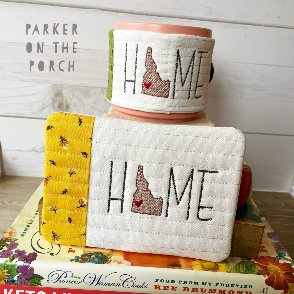 Digital Download - Home State - Mug Rug and Mug Wrap Bundle- Idaho