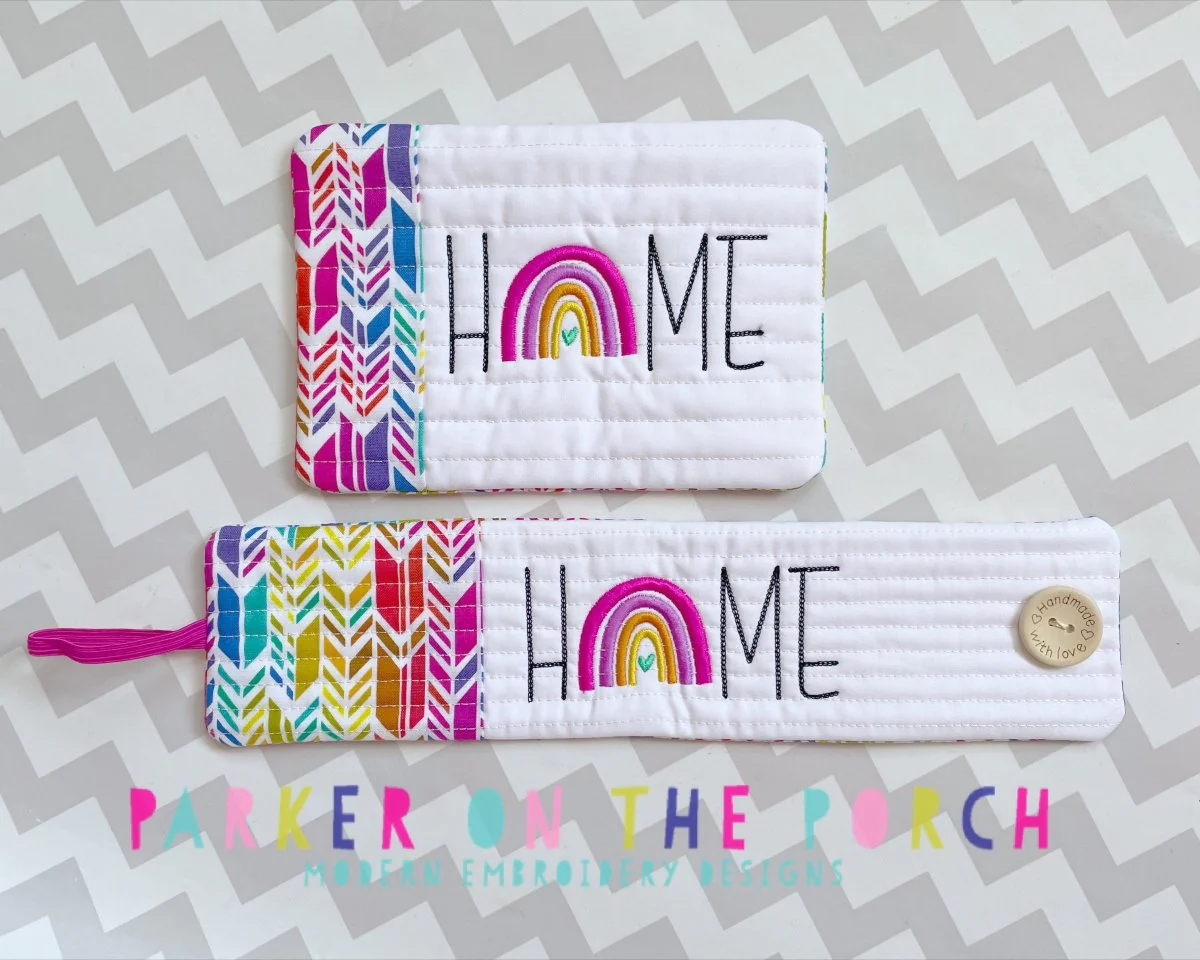 Digital Download - Home State- Mug Rug and Mug Wrap Bundle- Rainbow - Image 2