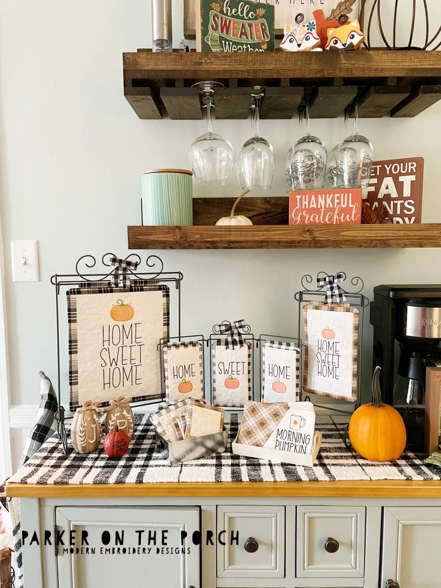 Digital Download - Home Sweet Home Collection- Mini Quilt ( Single Stand ) - Image 3