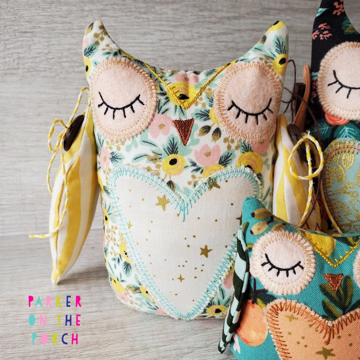 Digital Download- Hootie Owl Stuffie - Image 3