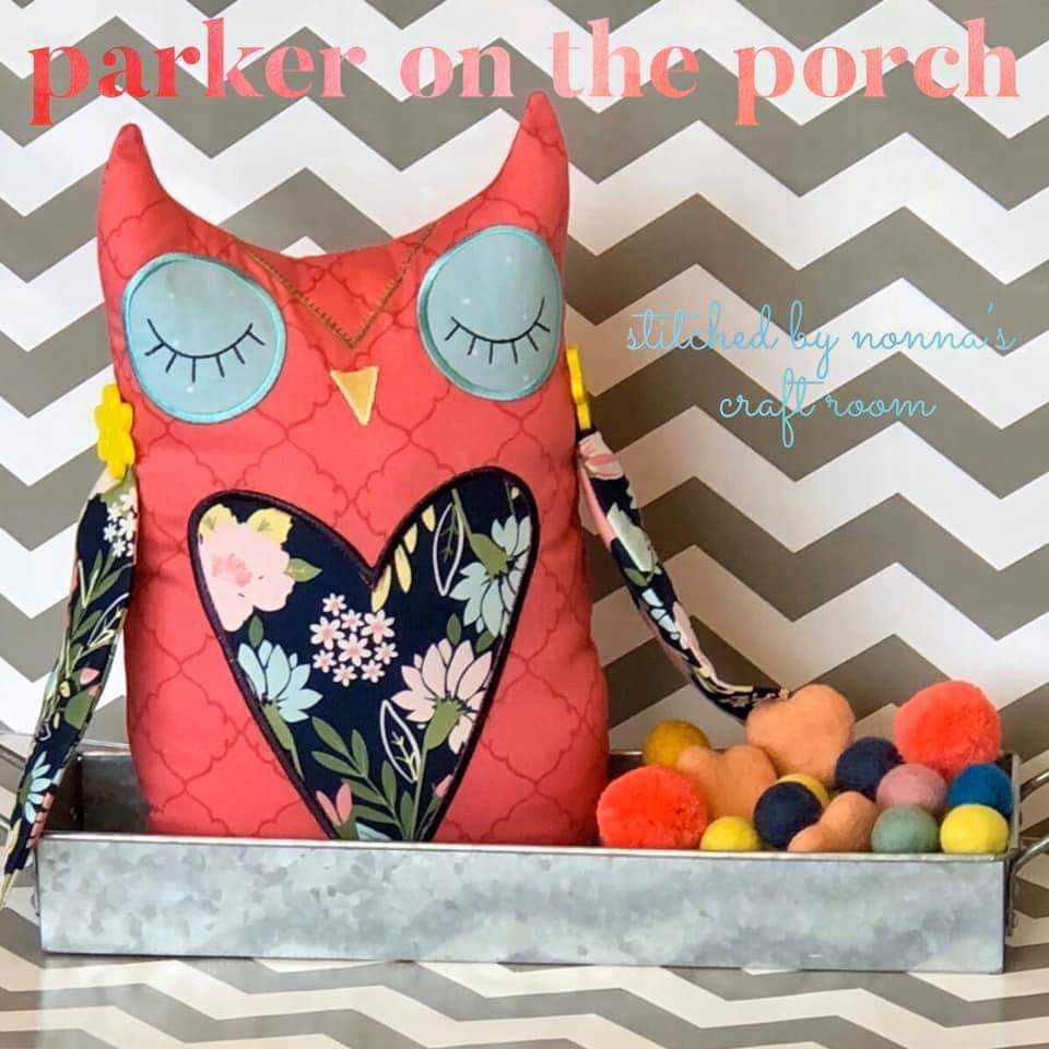 Digital Download- Hootie Owl Stuffie - Image 6