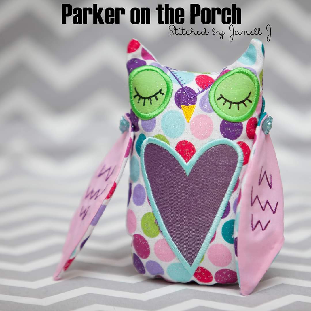 Digital Download- Hootie Owl Stuffie - Image 9