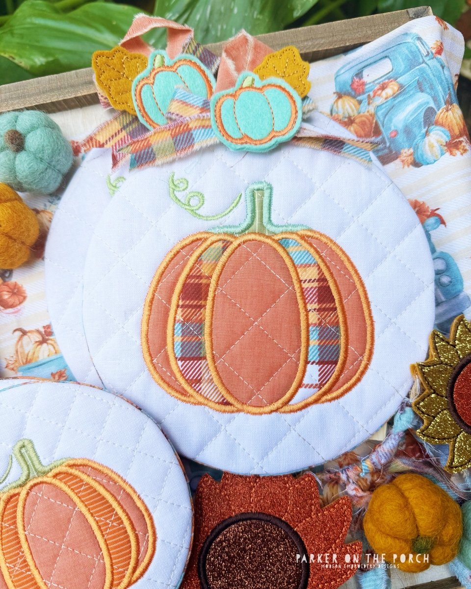 Digital Download - Hot Pad- Pumpkin