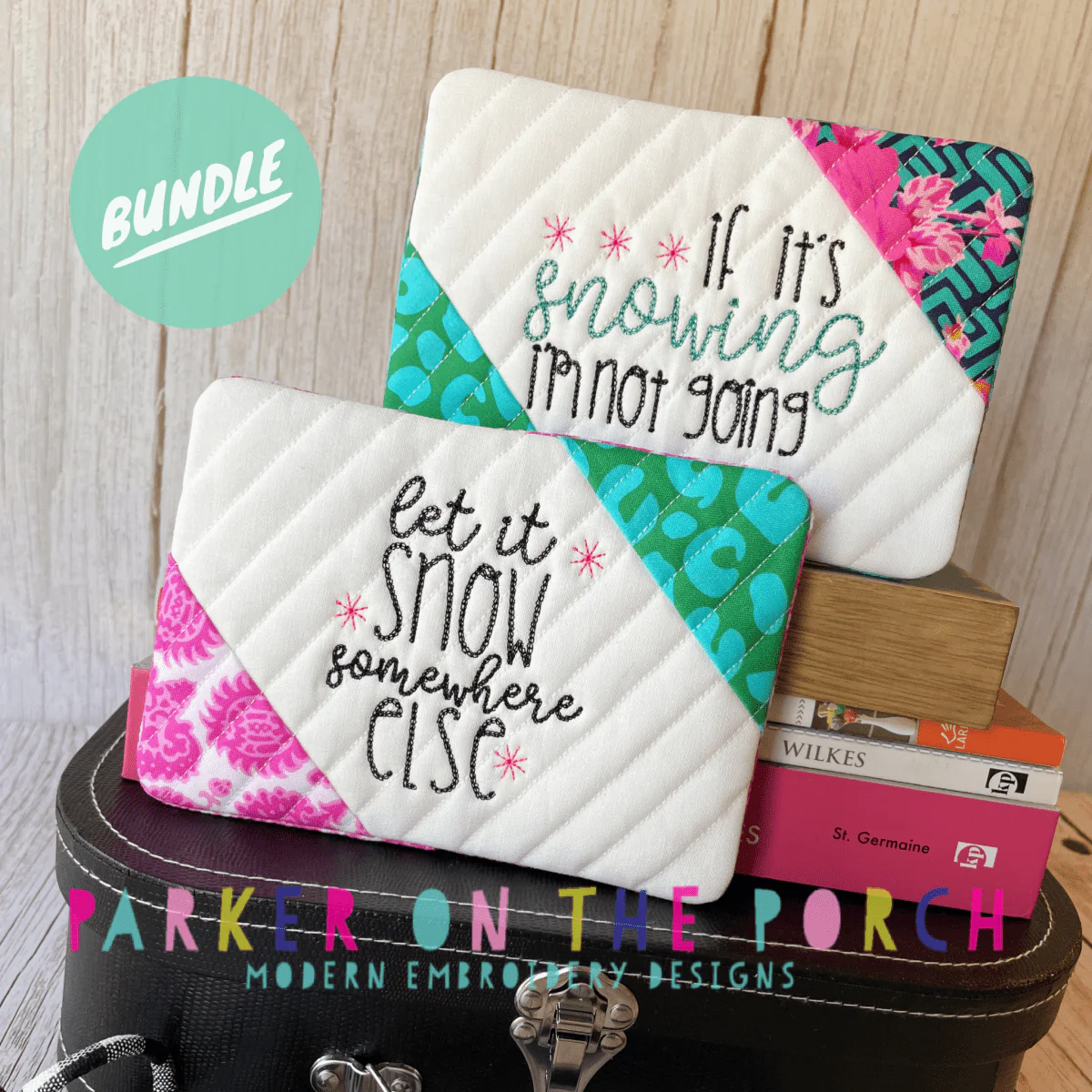 Digital Download - I Hate Winter Collection - Mug Rug BUNDLE