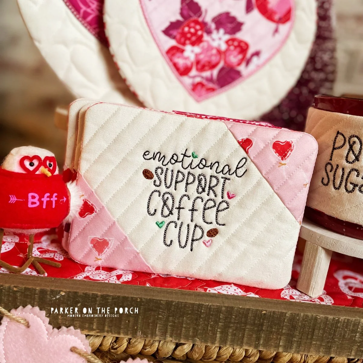 Digital Download - I Love Coffee Collection- Mug Rug - BUNDLE - Image 5