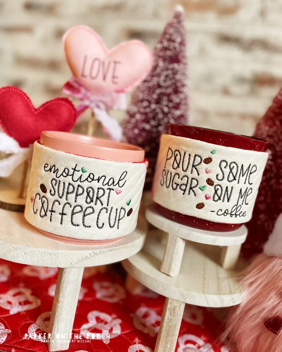 Digital Download - I Love Coffee Collection- Mug Wraps