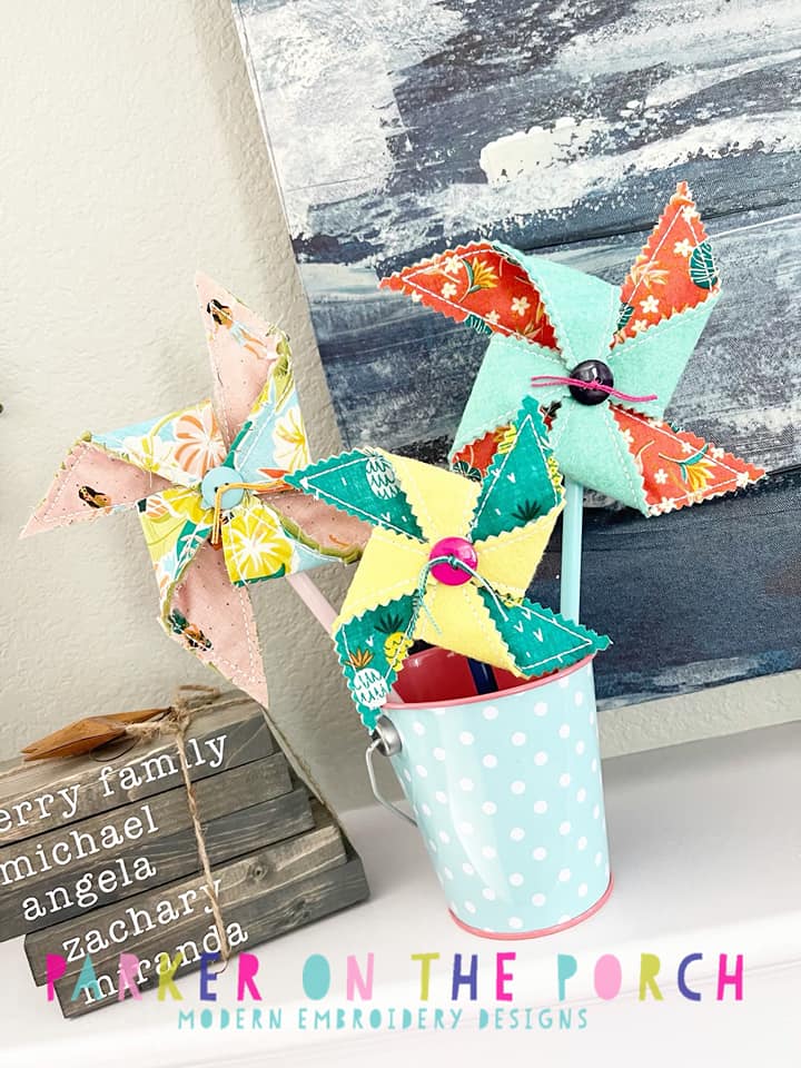 Digital Download- ITH Pinwheel Decor