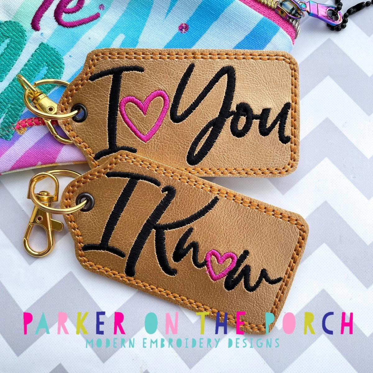Digital Download - Just Say It Charm Set- I Love You- I Know