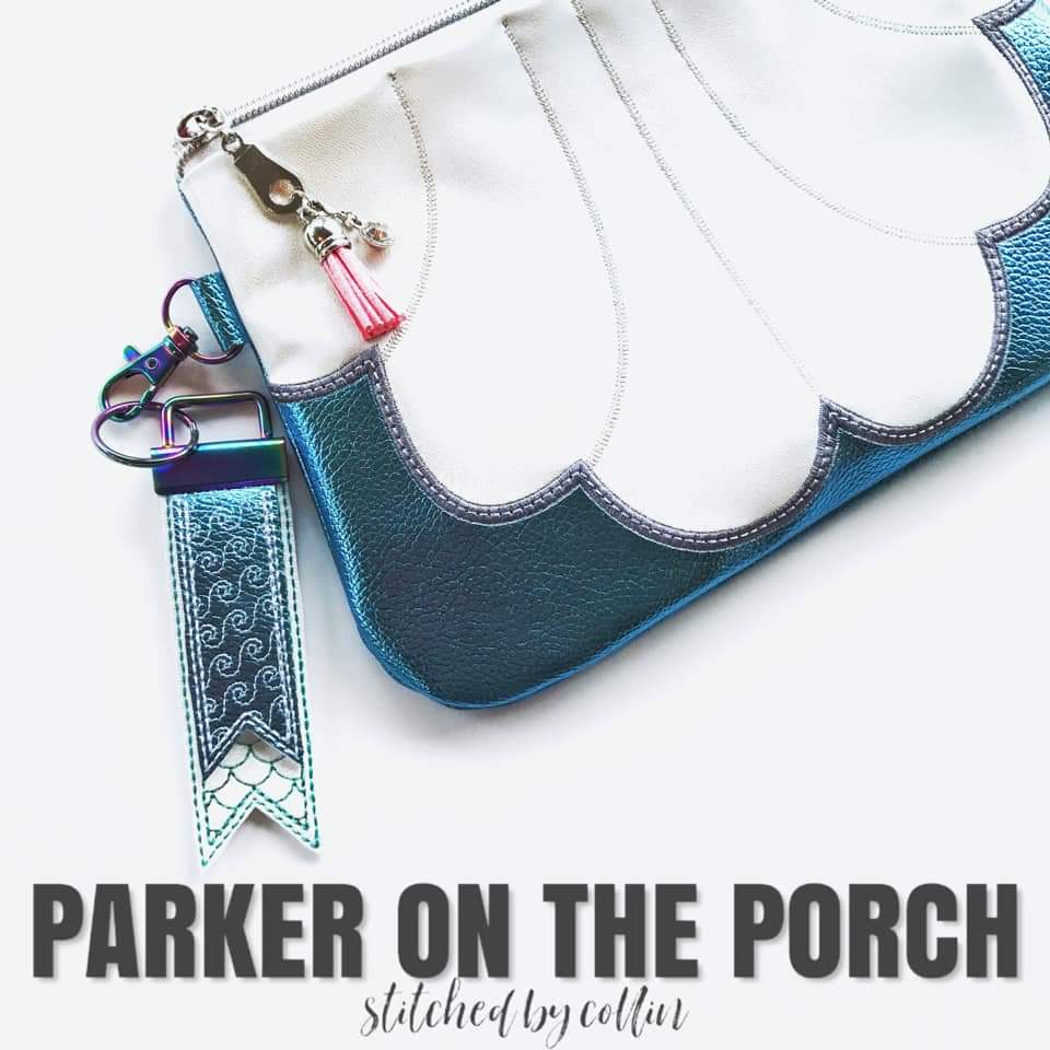 Digital Download- Keyfob Flag Fobs - Waves - Image 3