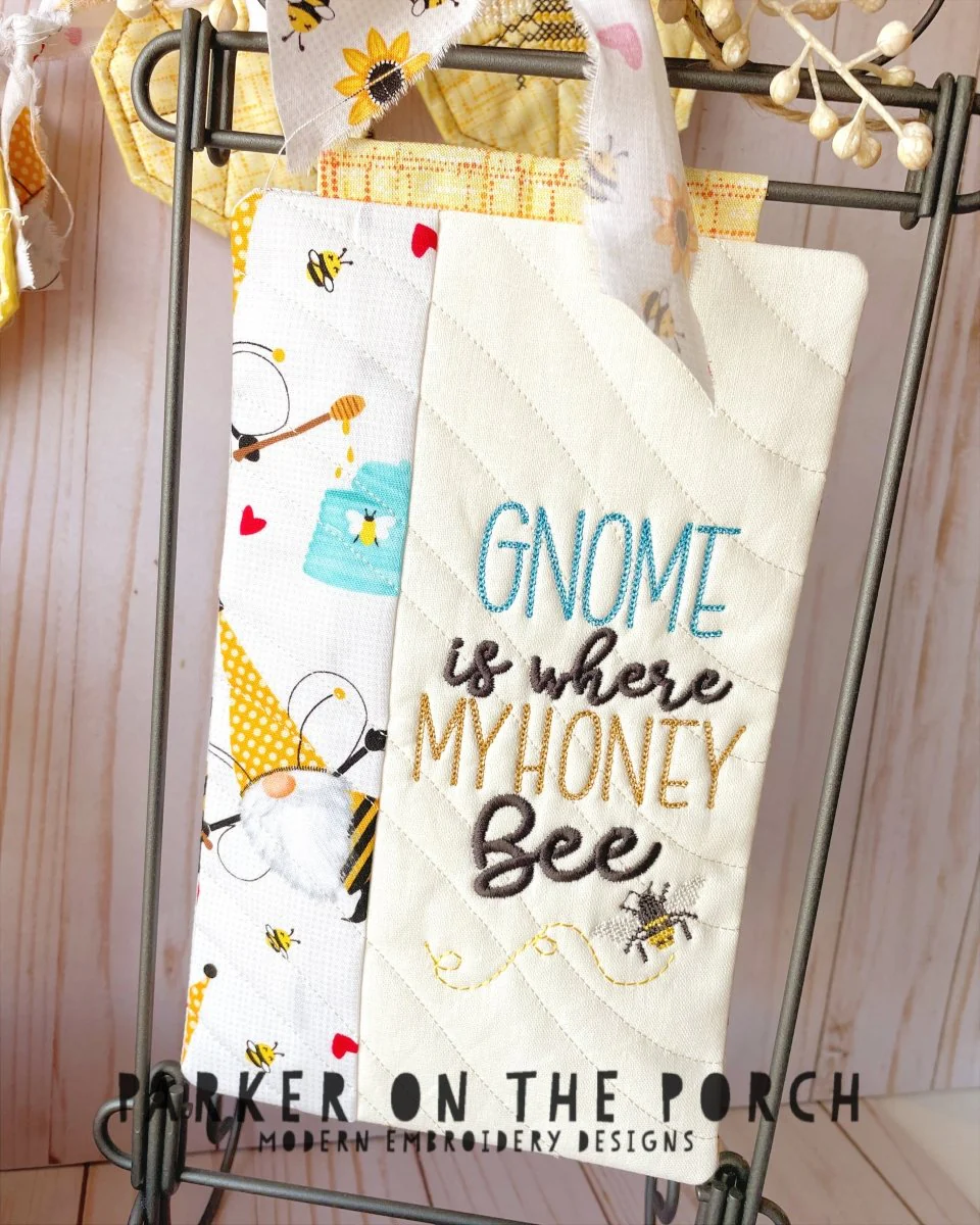 Digital Download - Let's Get Buzzed Collection- Mini Quilt ( Single Stand ) - Honey Bee Bundle - Image 2