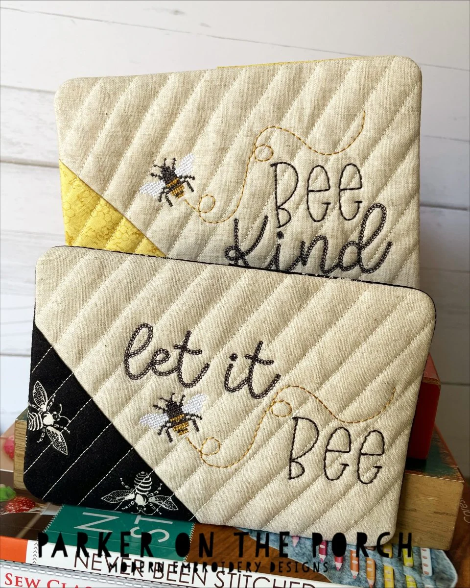 Digital Download - Let's Get Buzzed Collection - Mug Rug BUNDLE - Image 3