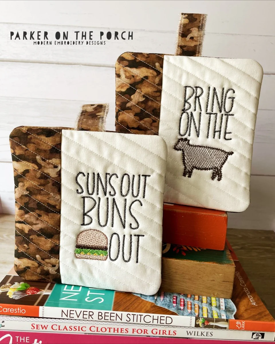 Digital Download -Lets Pig Out Hot Pad - BUNDLE - Image 2
