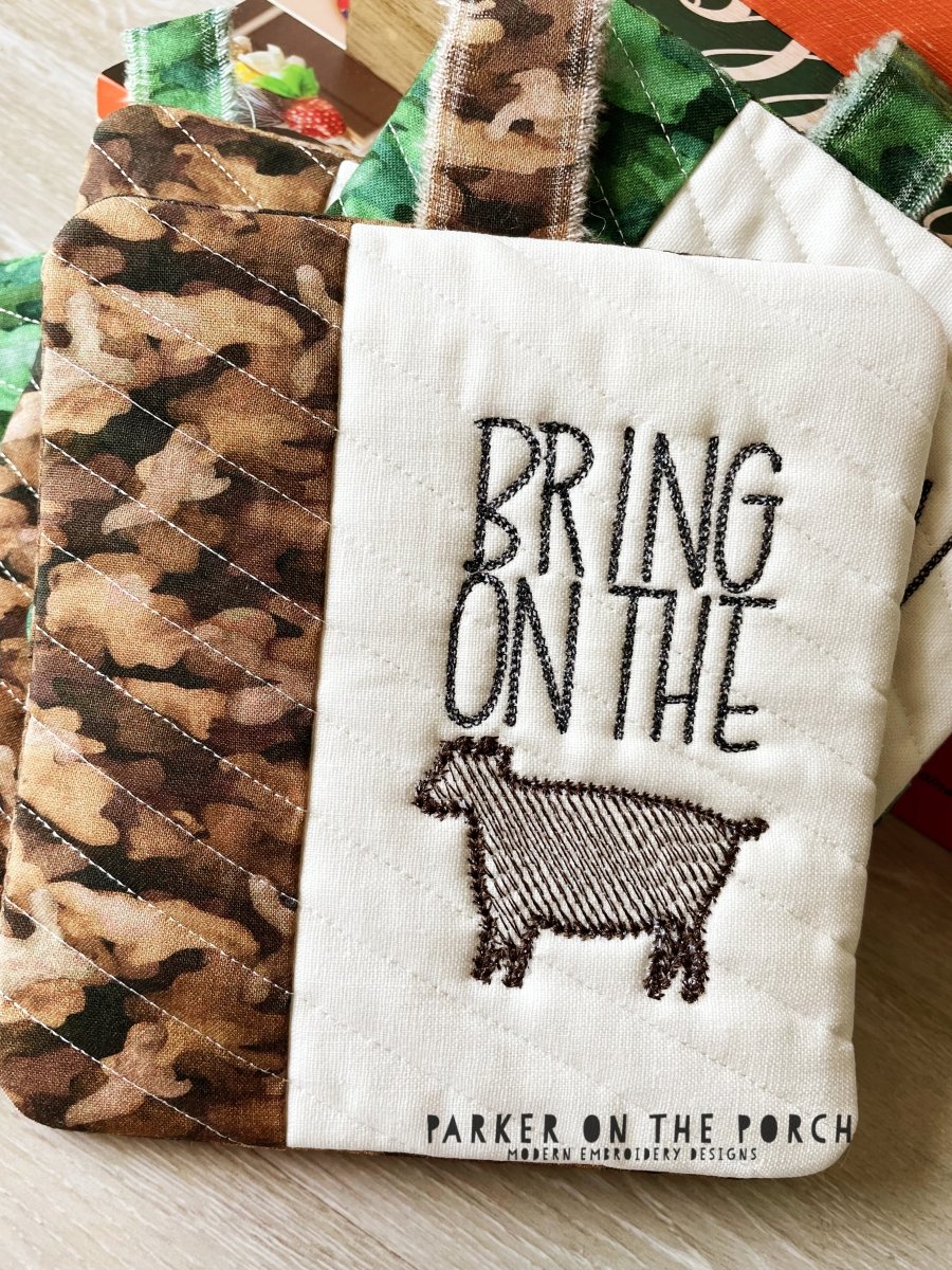 Digital Download -Lets Pig Out Hot Pad - BUNDLE - Image 5
