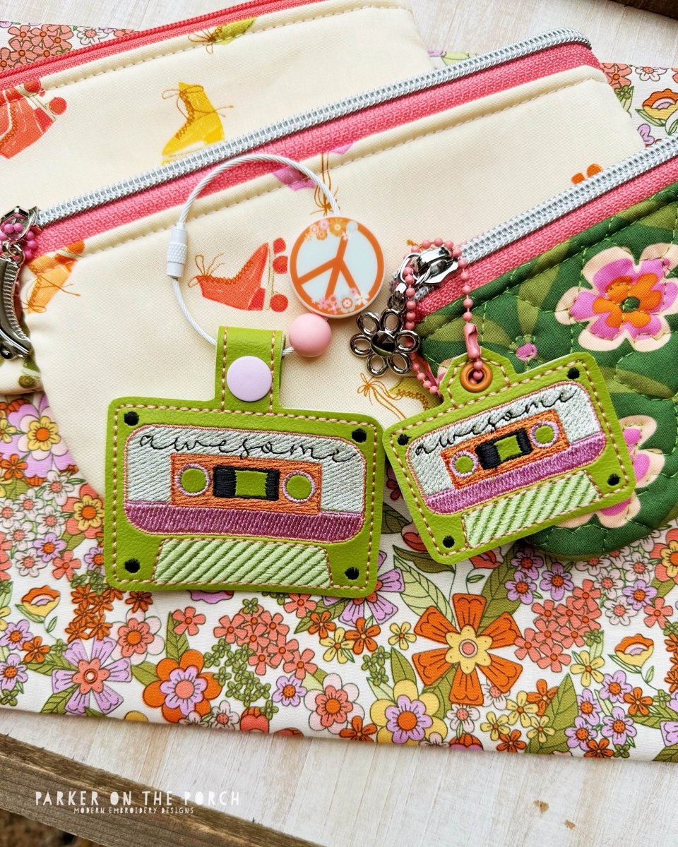 Digital Download - Mixed Tape Snaptab & Charm Set