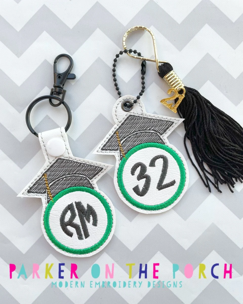 Digital Download- Monogram Snaptab & Charm Set- Grad