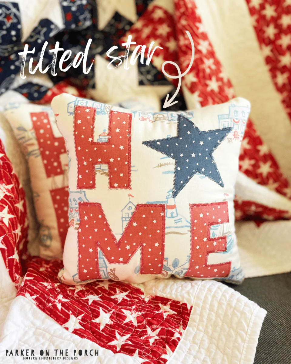 Digital Download- Not So Shabby Home Pillow Set - Star - Image 3